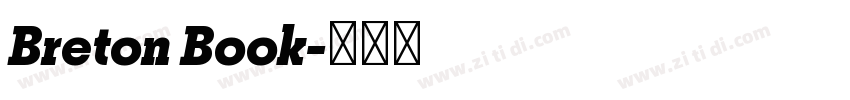 Breton Book字体转换